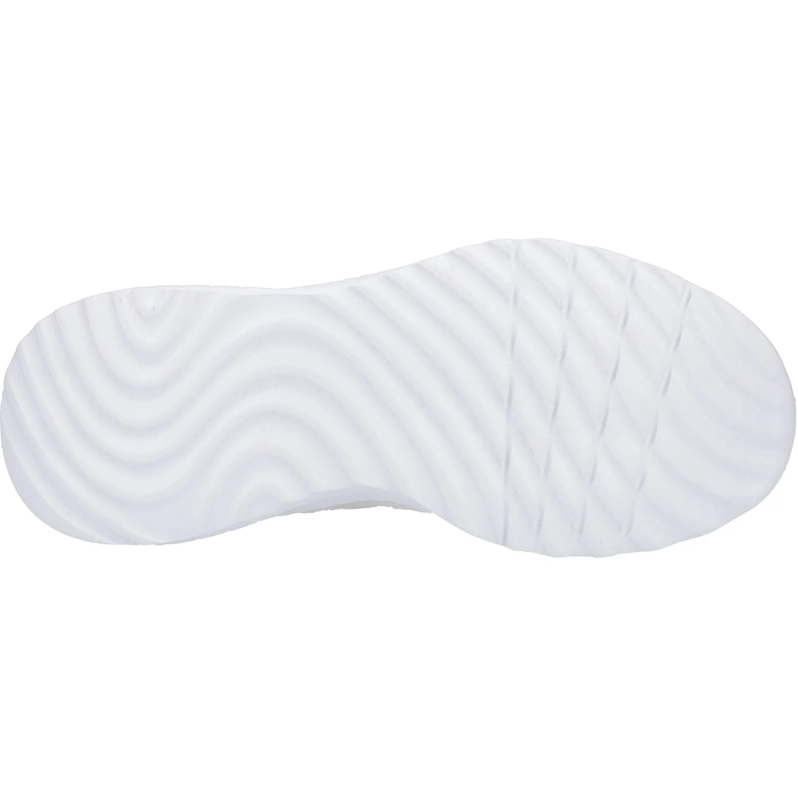 Skechers Mens Bobs Squad Chaos Elevated Drift Trainers White/Multi Easy To Clean