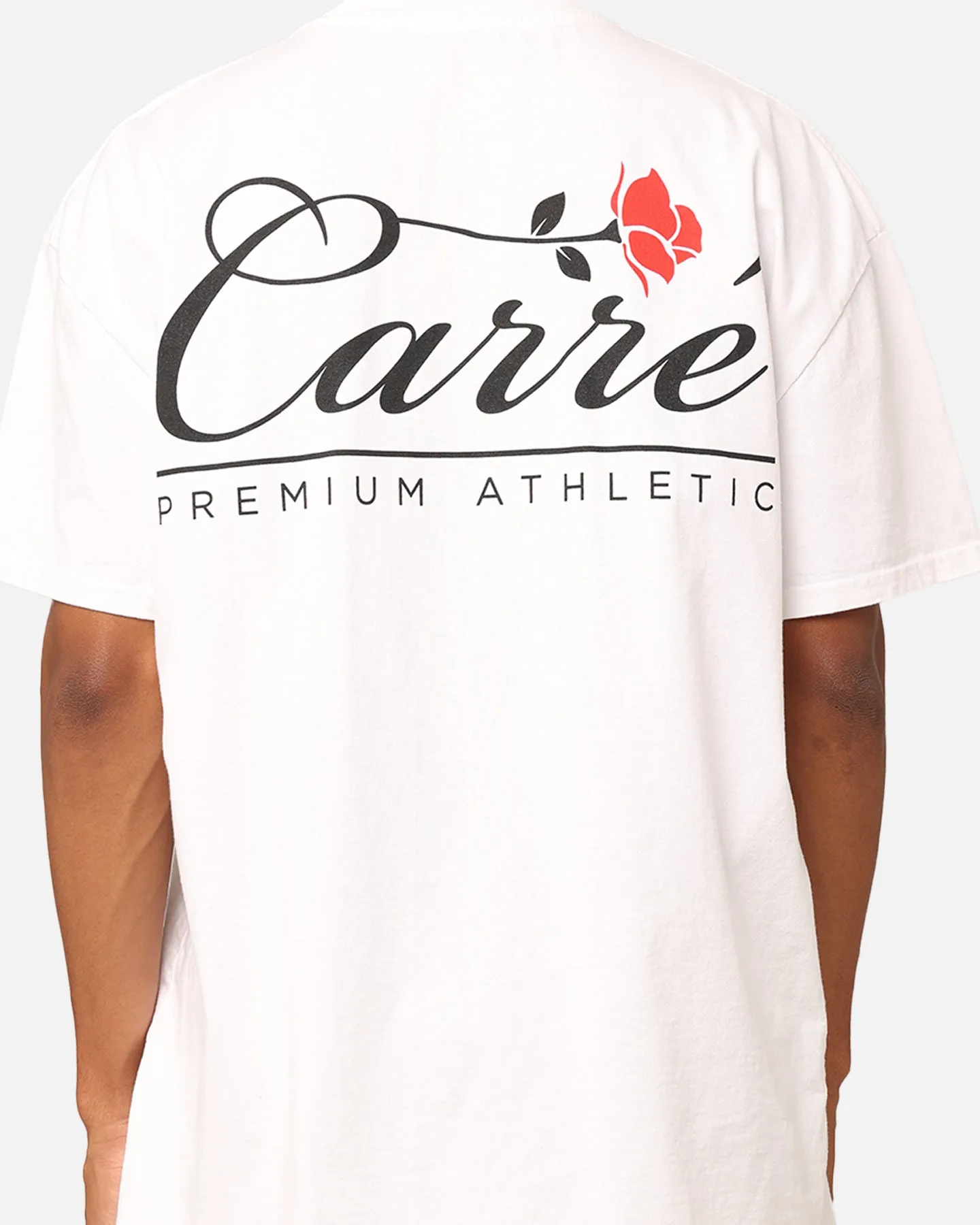 Carre Timeless Rose T-Shirt White Trendy Vibes Perfectly Fit