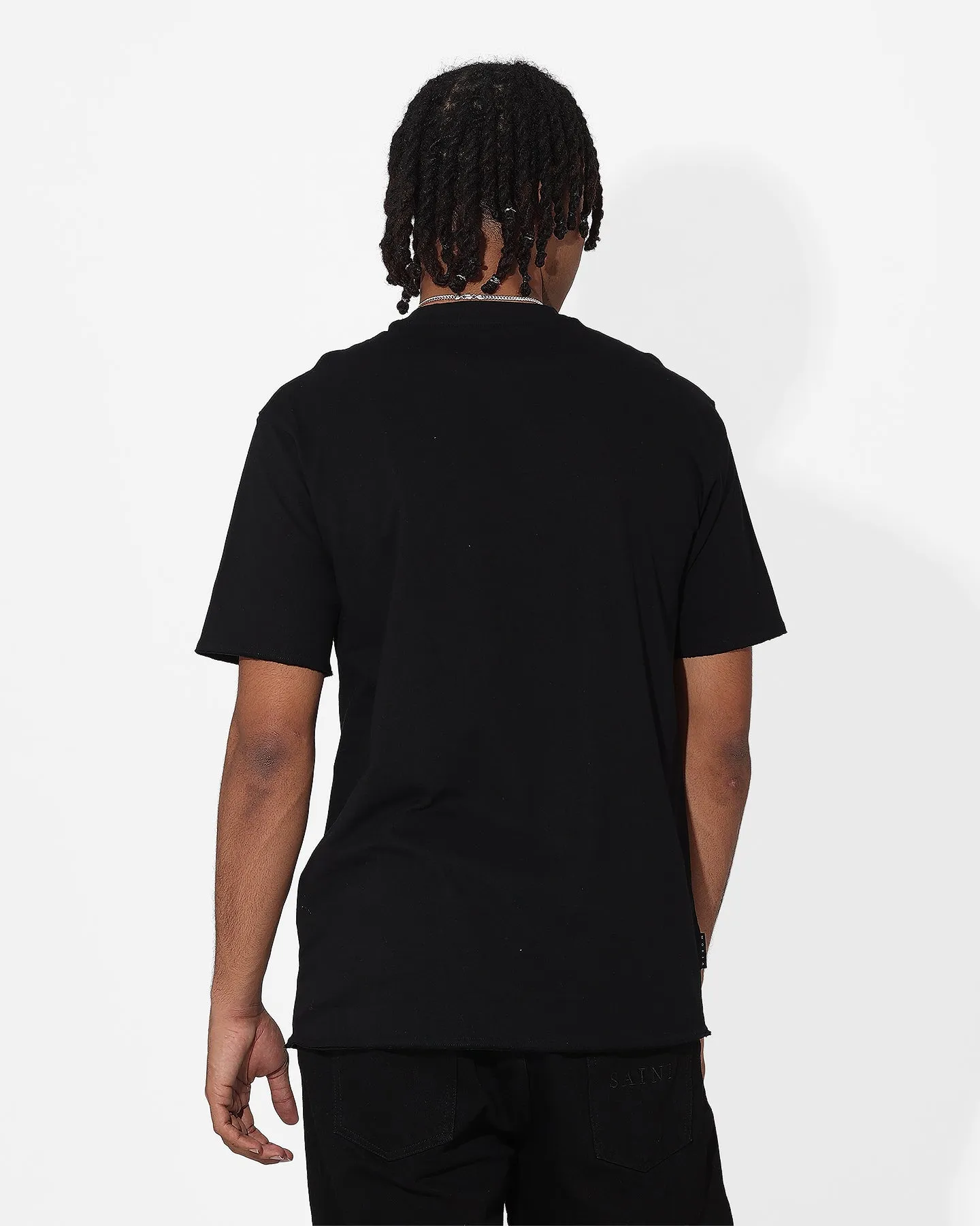 Saint Morta Alpha Box T-Shirt Black/Black Light Wear