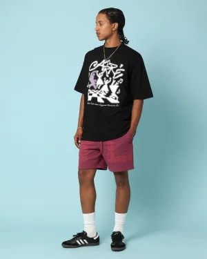certified UPF Rated Fabric Carr?? Dinner Party Oversized T-Shirt Black