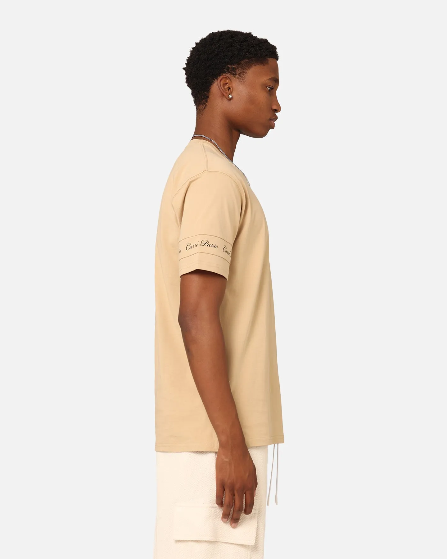 Carre La Manche 2.0 T-Shirt Stone Layered Collar