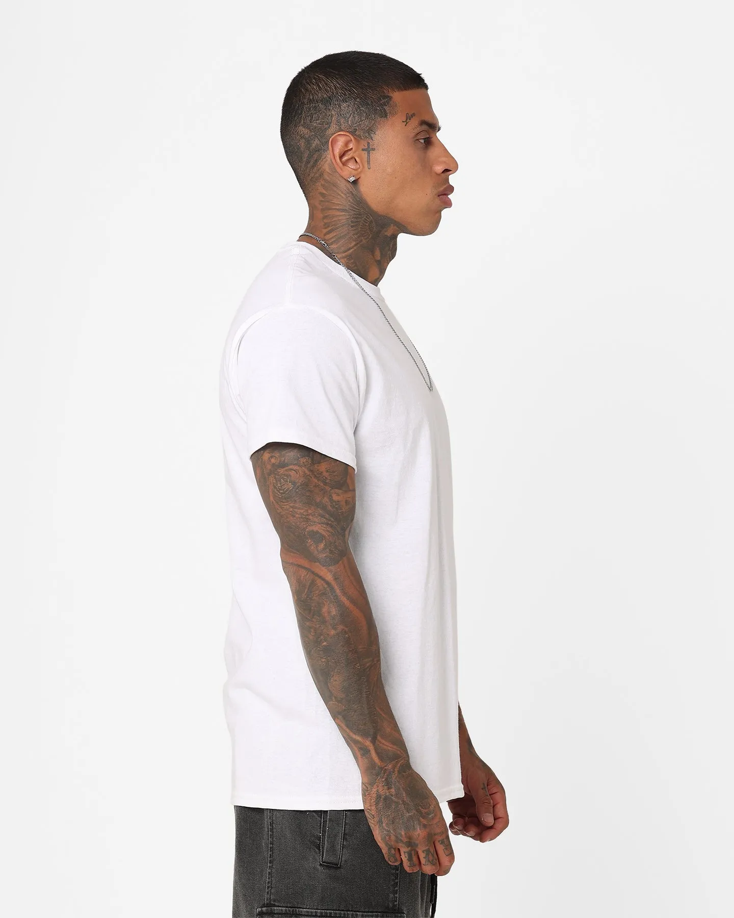Elegant and Relaxed Elevn Clothing Co Hitta T-Shirt White