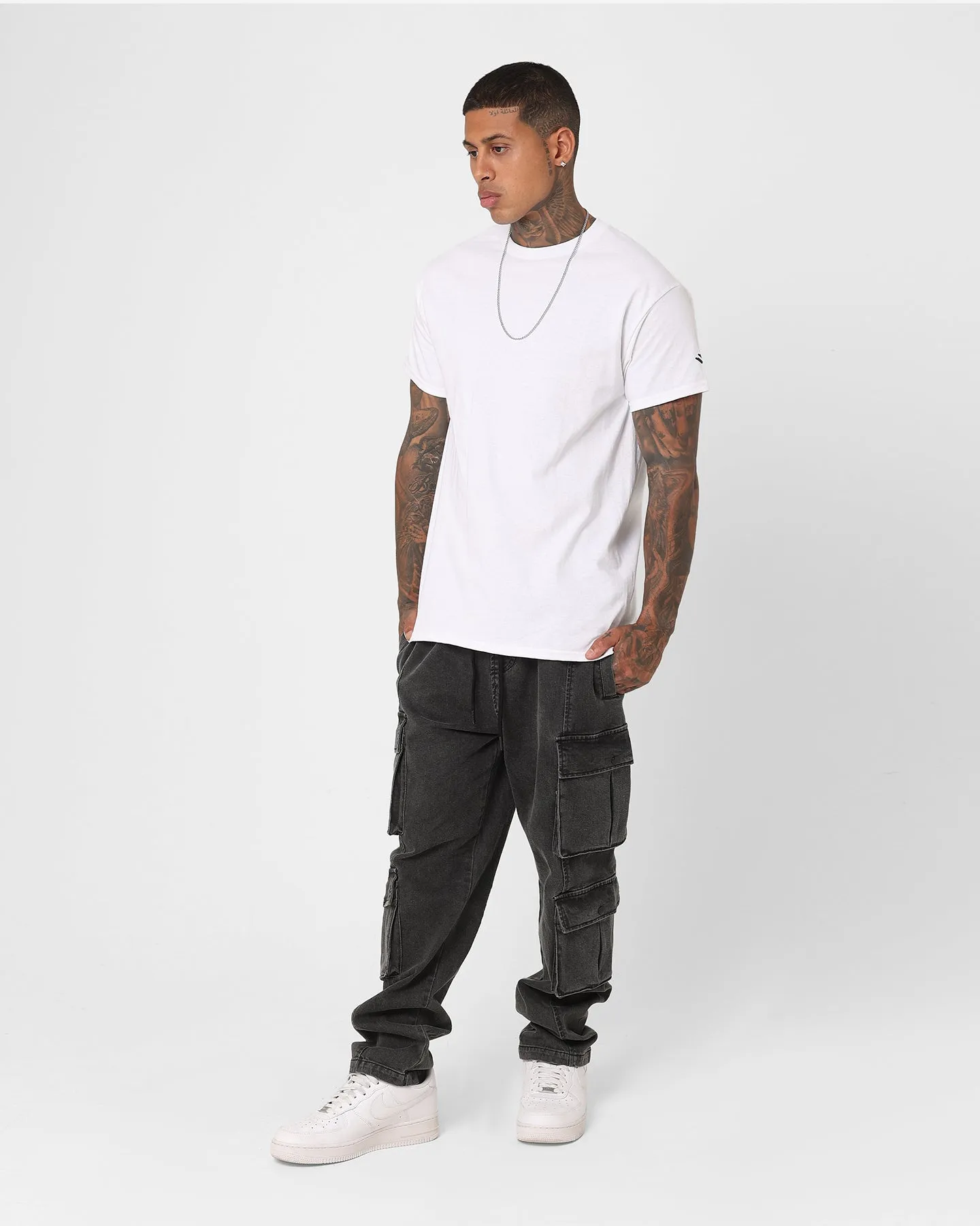 Elevn Clothing Co Hitta T-Shirt White Luxurious Sleeveless freedom