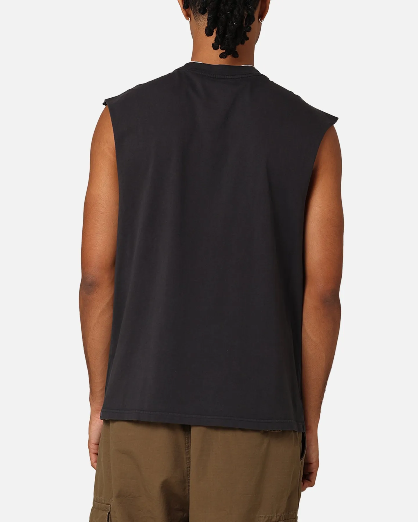 Versatile Layering Soft and breathable Mitchell & Ness Inter Miami CF Flame Muscle T-Shirt Black