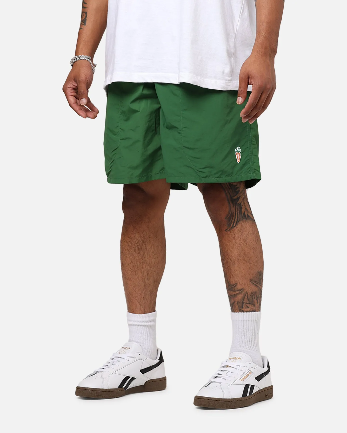 Carrots By Anwar Stem Nylon Shorts Forest Glide On Waist System