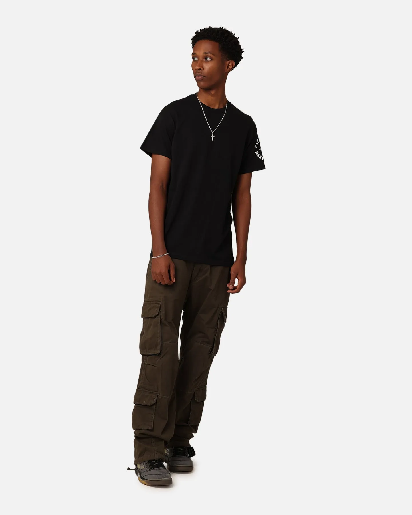 Everyday Comfort Style Eco Certified Fiber Elevn Clothing Co Regiment T-Shirt Black