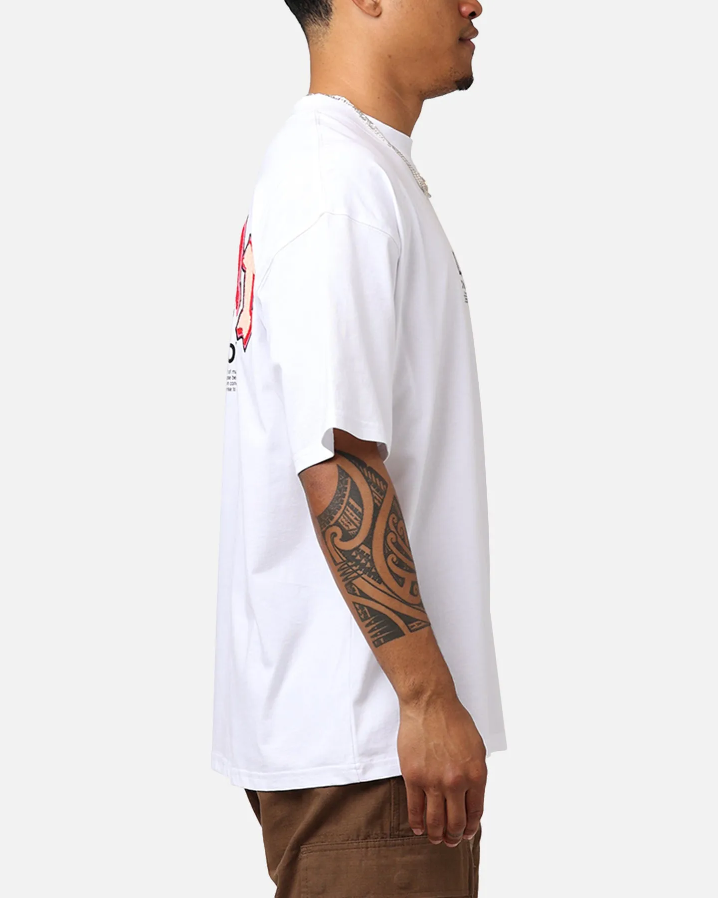 Loiter Chaos Theory T-Shirt White in demand Casual Elegance