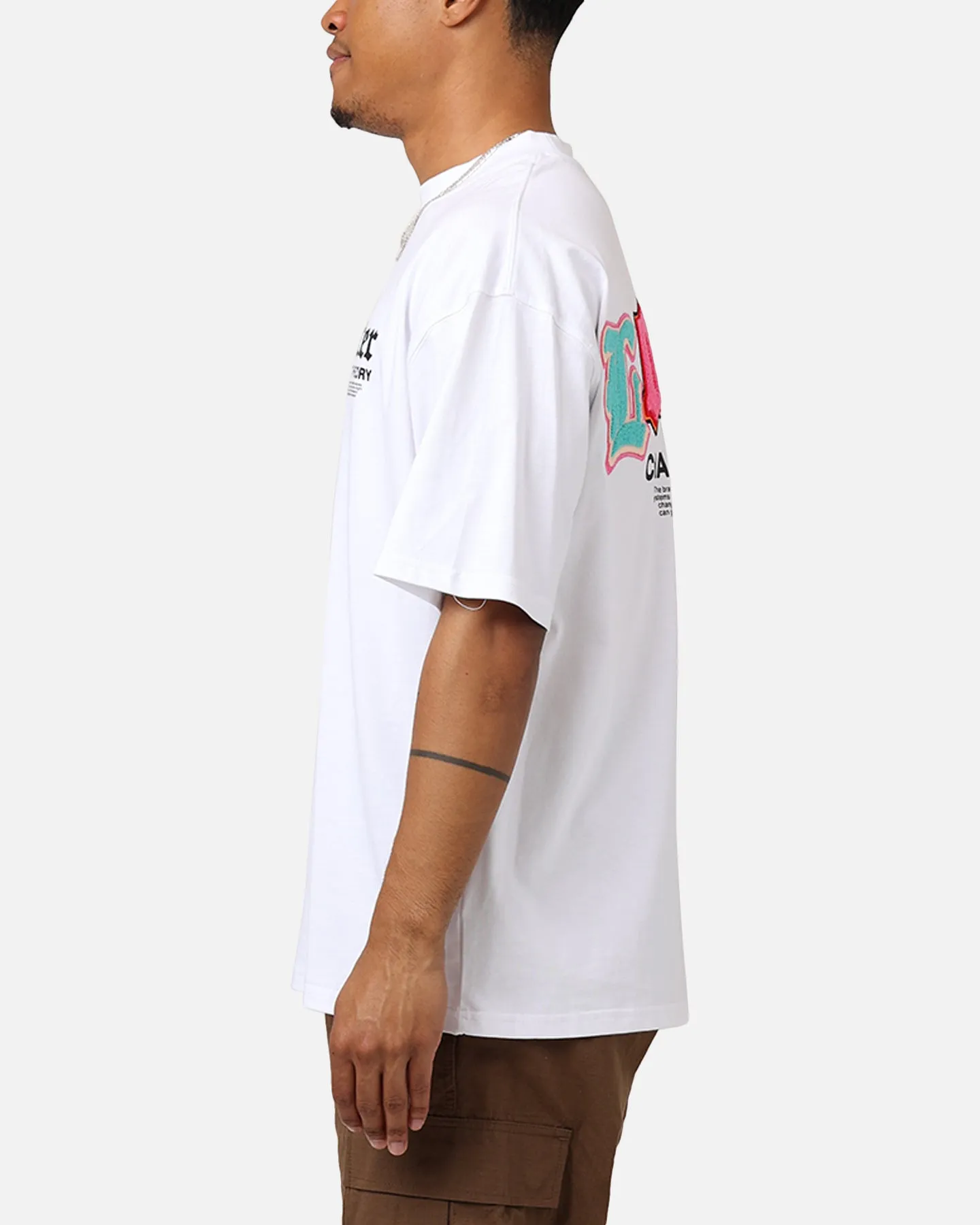 Soft and Light Wear Loiter Chaos Theory T-Shirt White