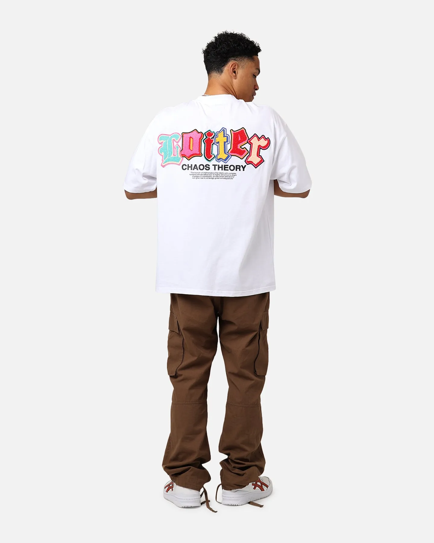 Loiter Chaos Theory T-Shirt White waterproof Essential Piece
