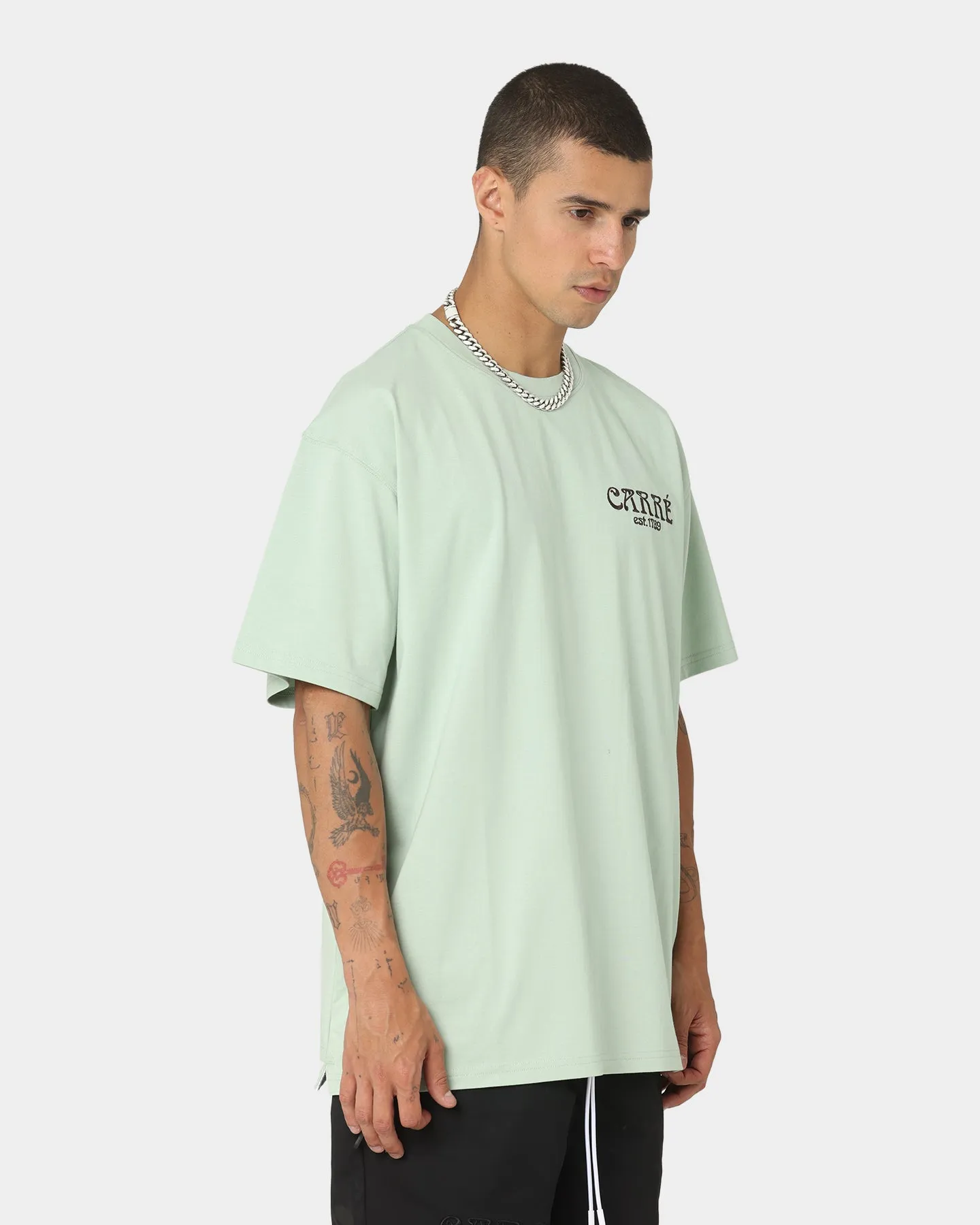 Ultra Soft Blend Carre Nonouve OS Short Sleeve T-Shirt Sage