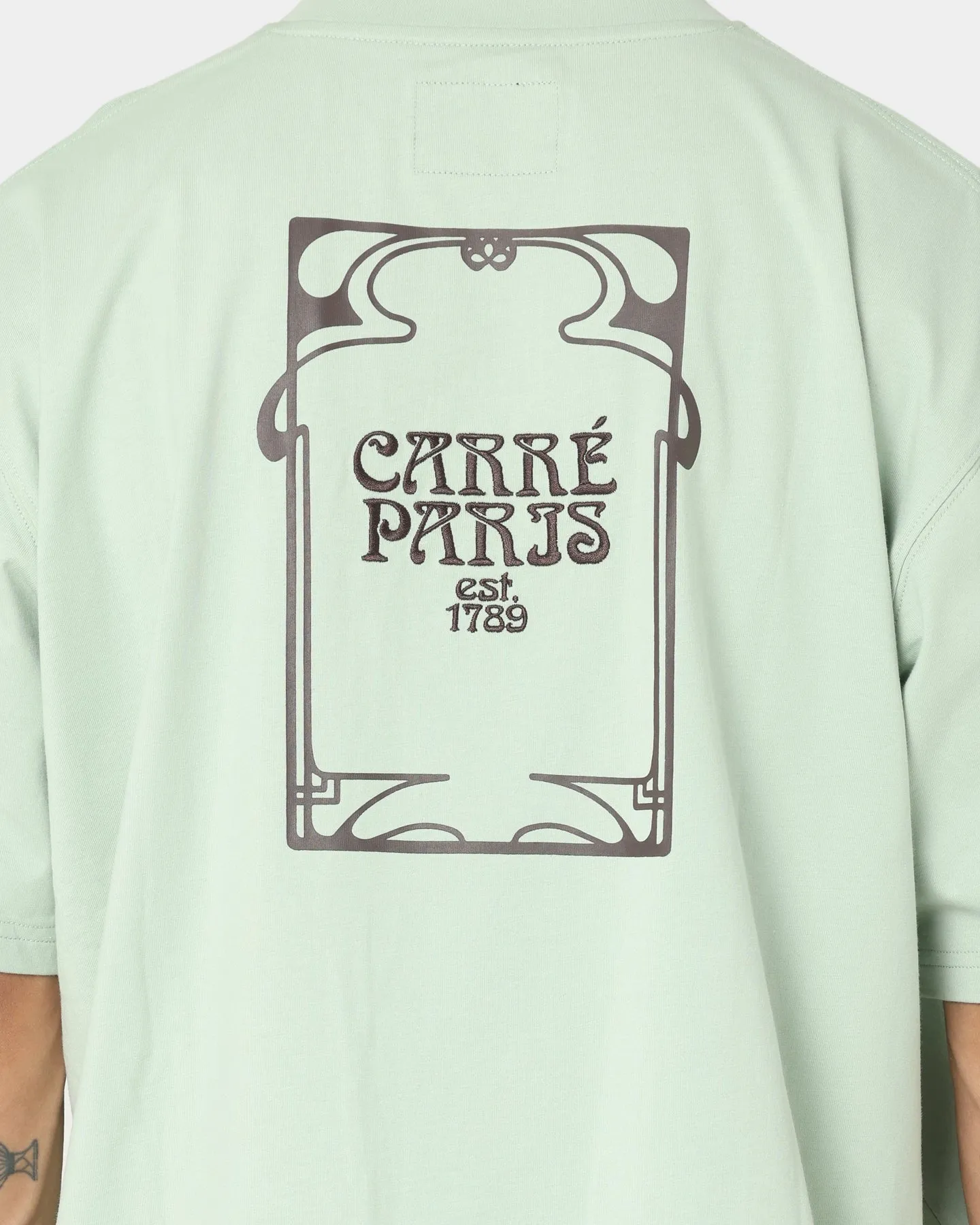 Breathable Look Carre Nonouve OS Short Sleeve T-Shirt Sage