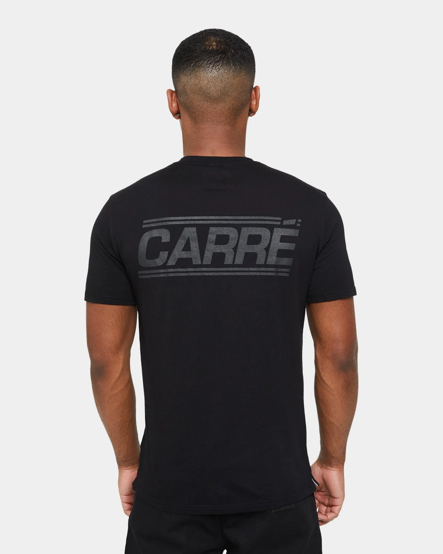 Carre Athletique Class T-Shirt Black Wash Trendy Wearable Breathable and Comfortable