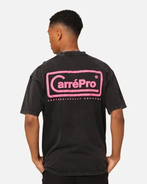 anti static coating Carre Pro T-Shirt Black Acidwash
