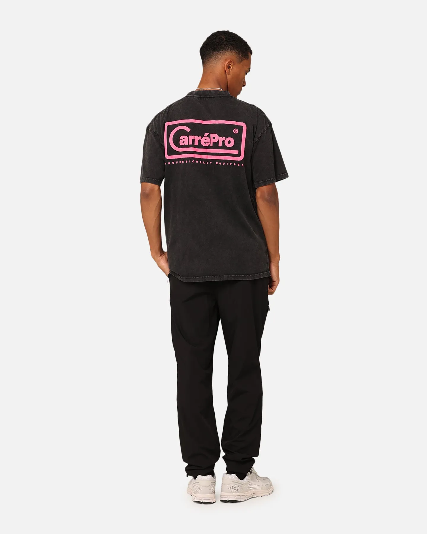 Carre Pro T-Shirt Black Acidwash Eco friendly materials Fresh Trend