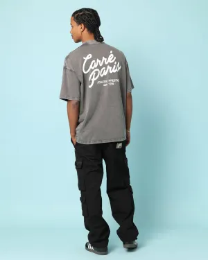 Sleep Carr?? Gorgeous Script Oversized T-Shirt Washed Charcoal
