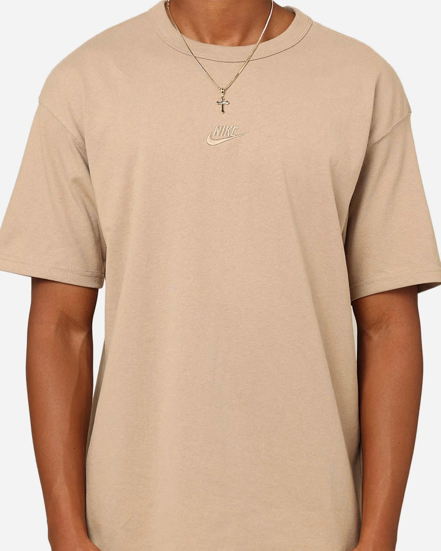 Essential Casual Effortless Comfort Nike Sportswear Premium Essentials Sustainable T-Shirt Khaki