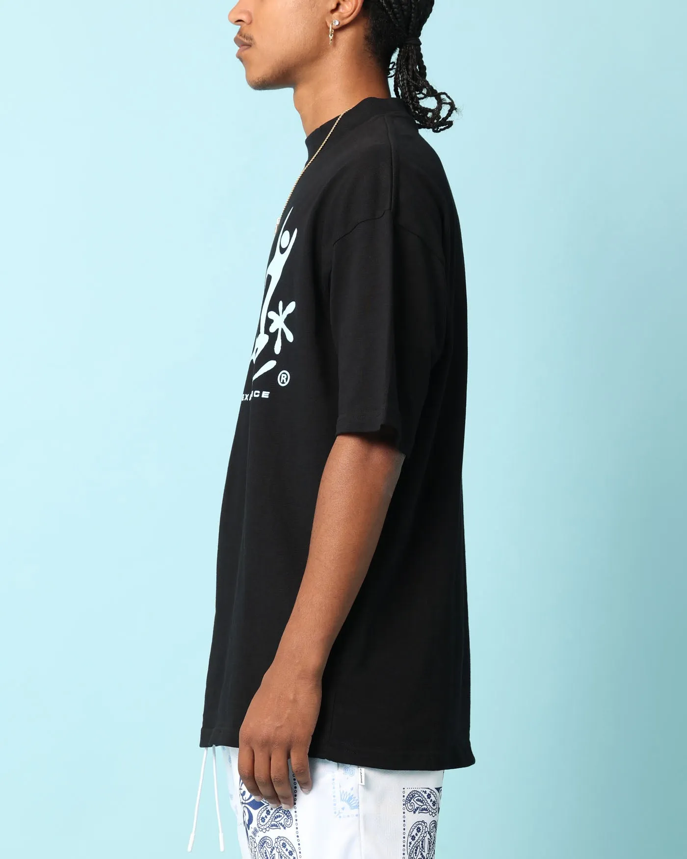 Carr?? Raver Oversized T-Shirt Black Street Trend Look