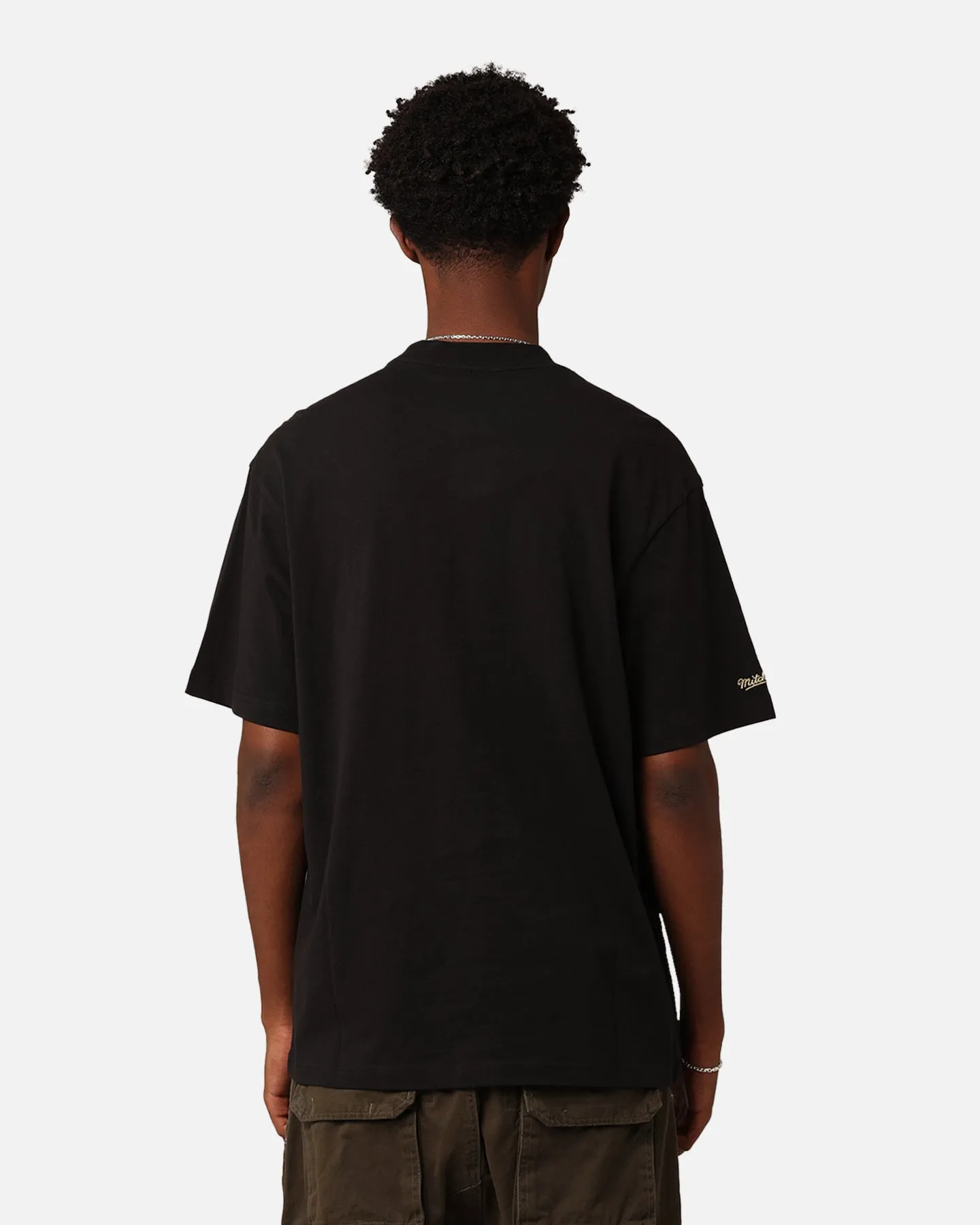 Comfortable Style Mitchell & Ness Philadelphia 76ers Year Of The Dragon T-Shirt Faded Black