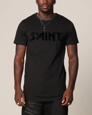 Wrinkle Resistant Saint Morta Fein El Duplo T-Shirt Black