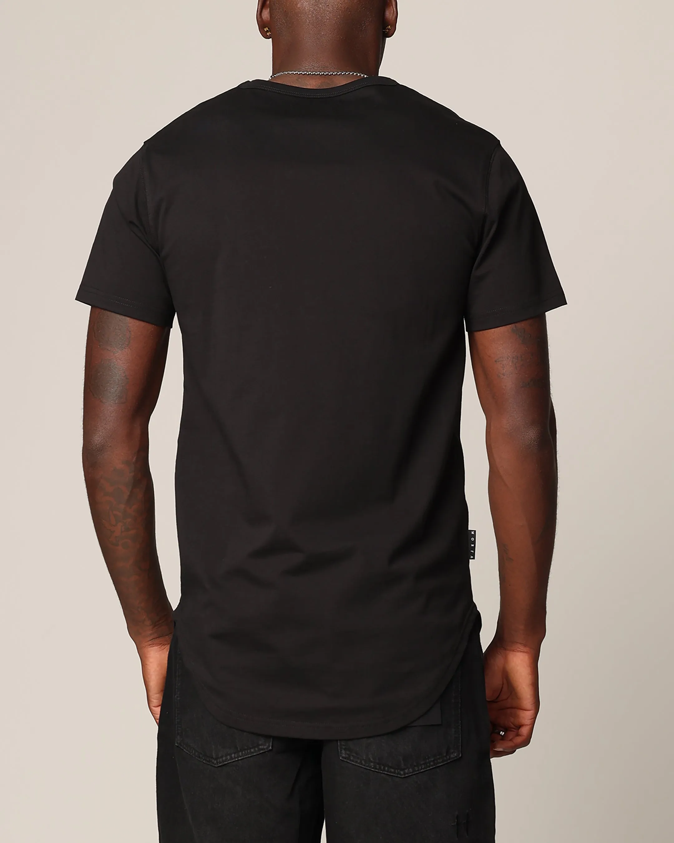 Saint Morta Fein El Duplo T-Shirt Black Minimalist Wear