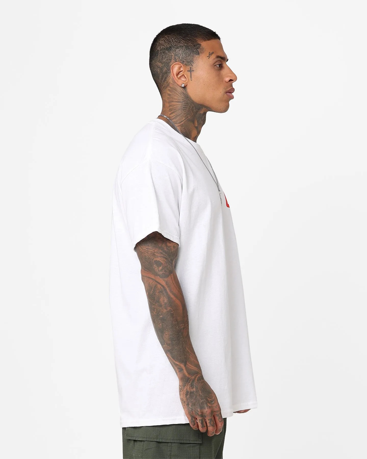 Daily Outfit UFC By Goat Crew Logo T-Shirt White