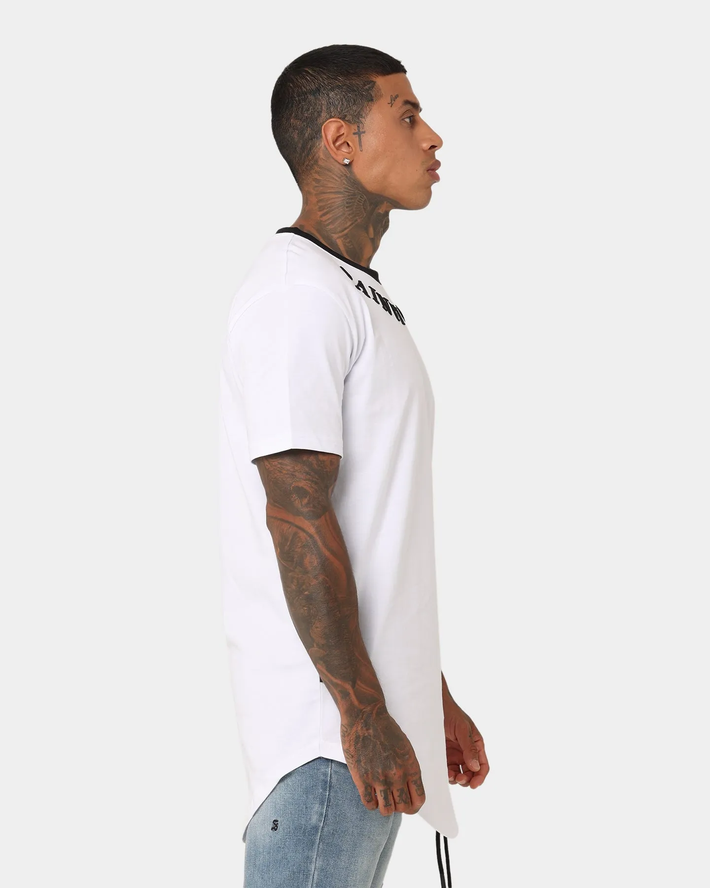 Saint Morta Sparta T-Shirt White/Black MultipurposeUse