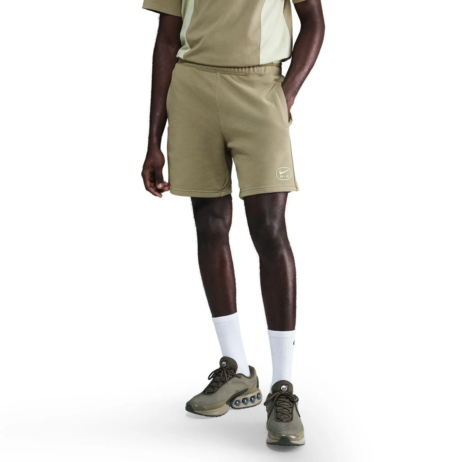 Nike Air Mens French Terry Shorts Performance Design