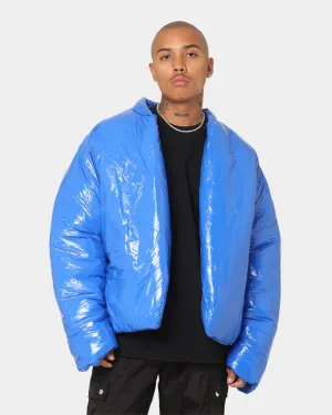 Club Paradise  Paxton Puffer Jacket Blue FullLengthZip Survive