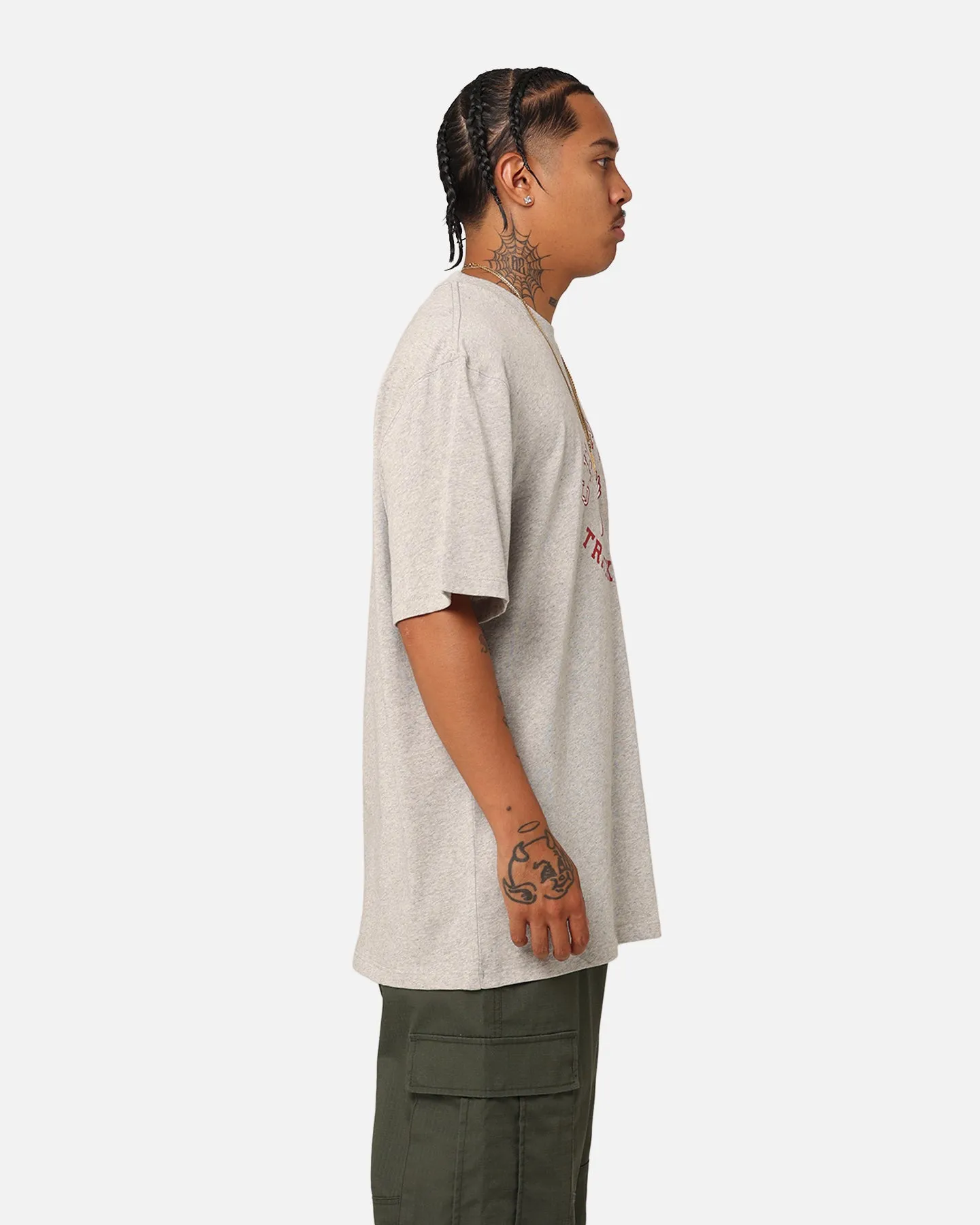 Champion Wing Graphic T-Shirt Rubis Subtle Logo Placement