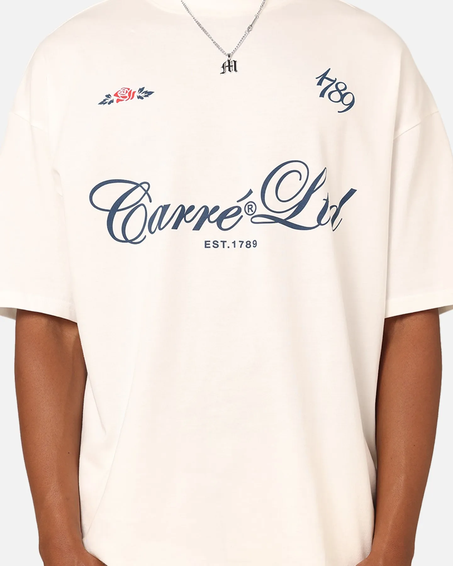 Carre Established T-Shirt Off White casual top Quick Dry Technology
