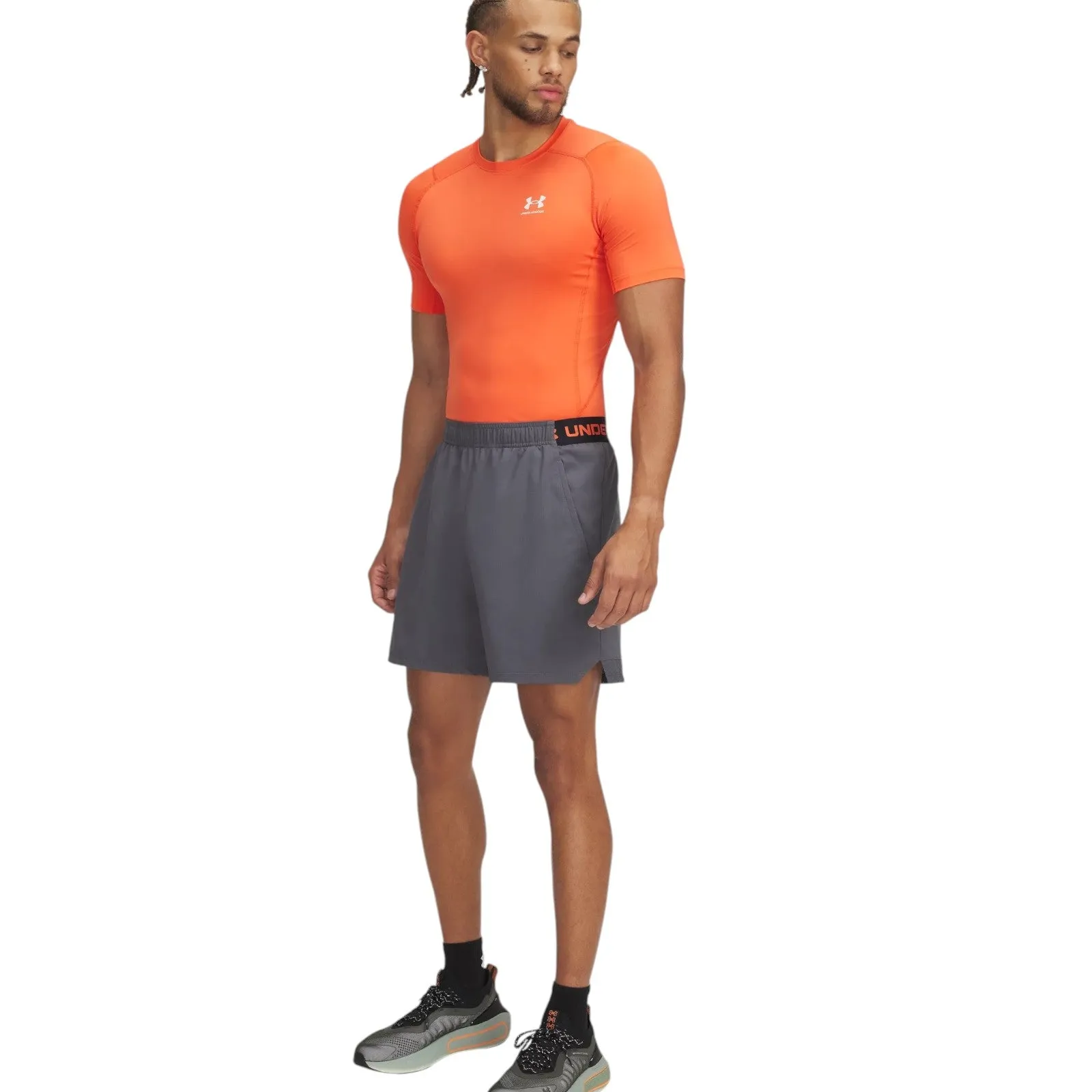 teenagers Zero Chafe Construction Under Armour Vanish Mens 6" Woven Training Shorts