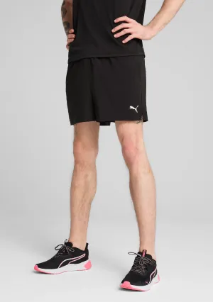 Hidden Storage Compartment Recycled Polyester Blend Puma Men's Tad Essentials 5 Inch Woven Shorts