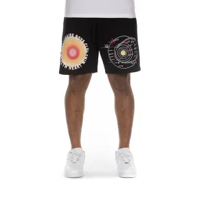 Fantasy Glow Sporty Shorts Billionaire Boys Club BB Aura Shorts (Black)