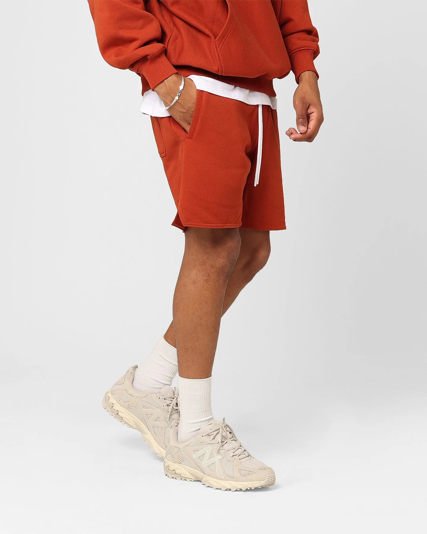 Athletic Wear Carre Capital C Terry Shorts Brick