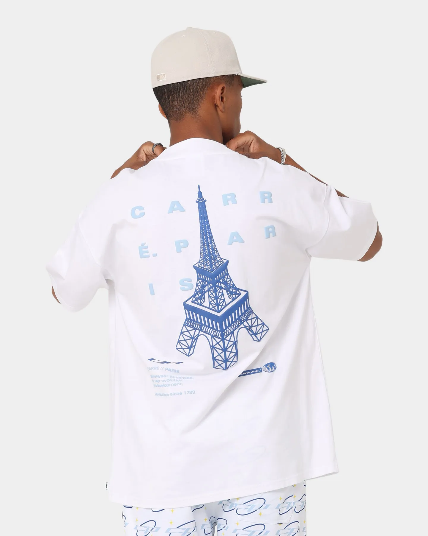 Luxury exclusivity Casual Wearable Carr?? Enhanced Oversized T-Shirt White