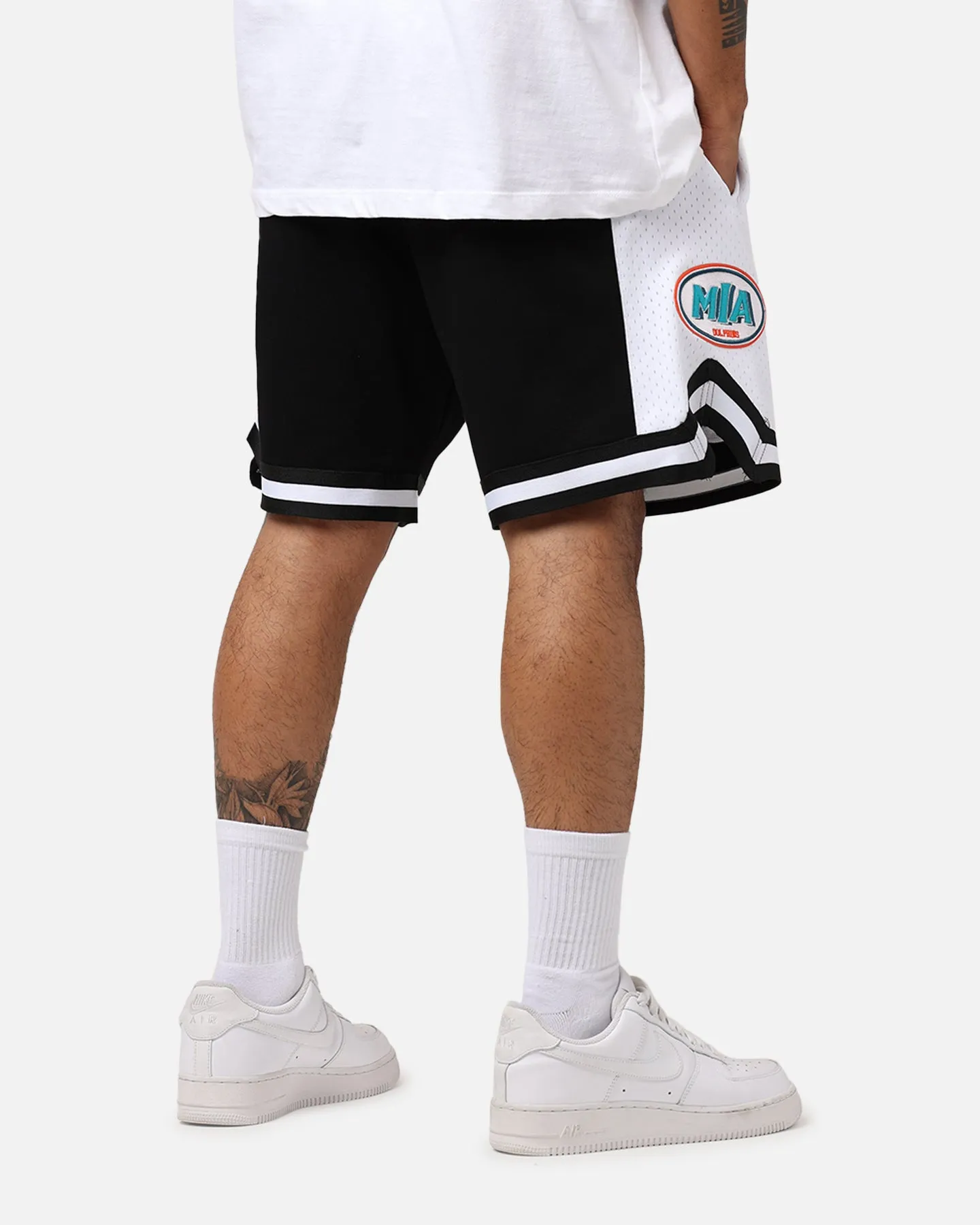 City Shorts raincoat Pro Standard Miami Dolphins Fast Lane Dark 2.0 Shorts Black