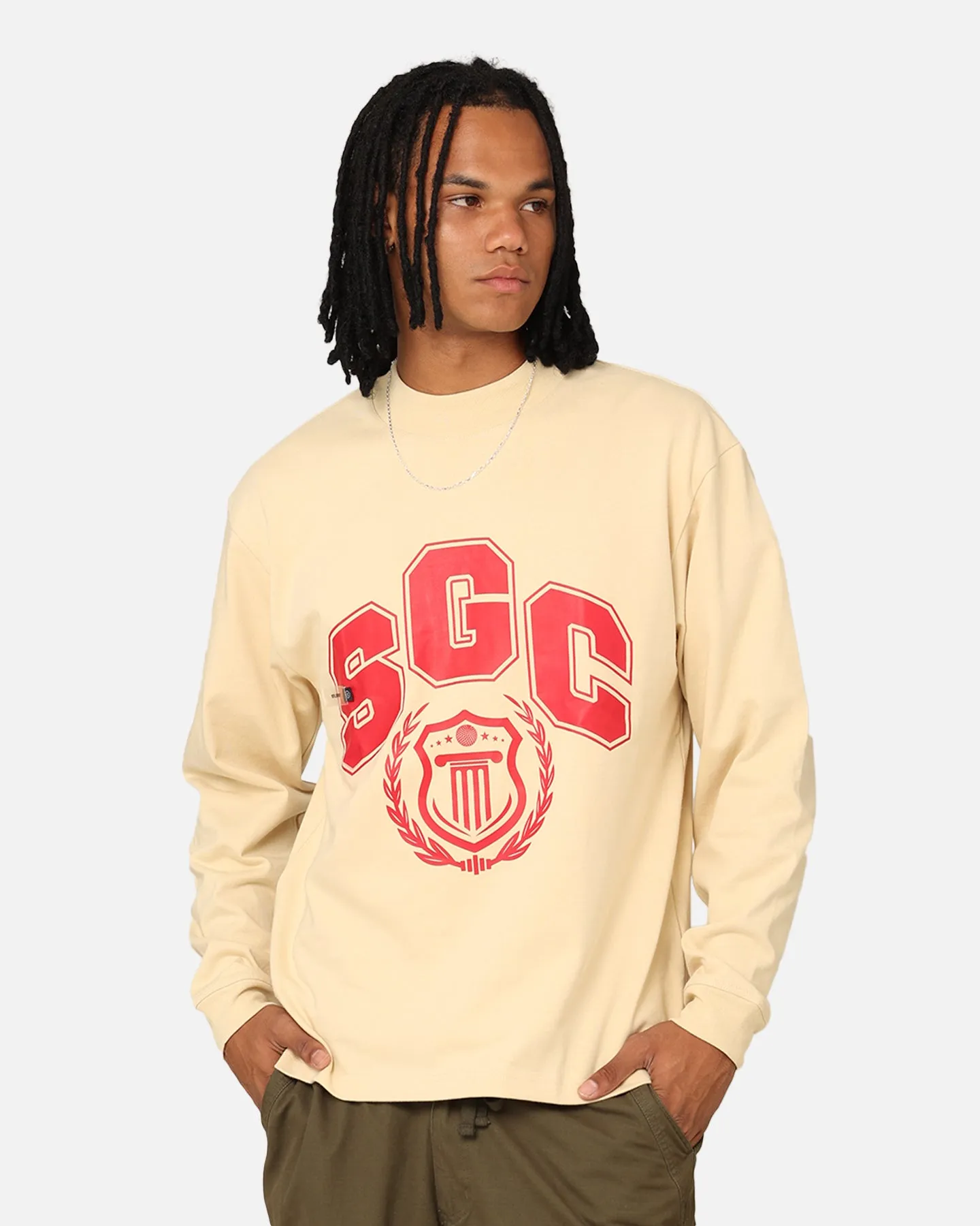 Students Golf Addington Long Sleeve Mock Neck T-Shirt Sand PressureRelief Seams Picnic Fun