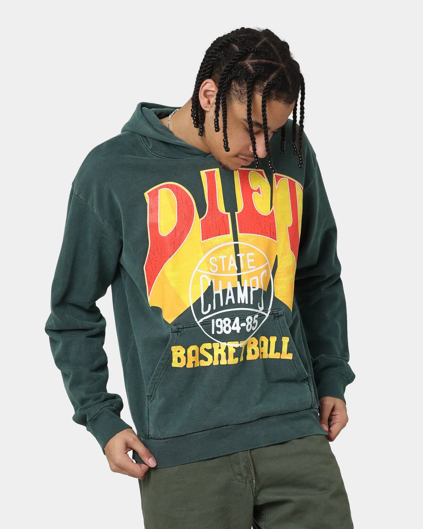 Temperature control Water-resistant Diet Starts Monday State Champs Hoodie Green