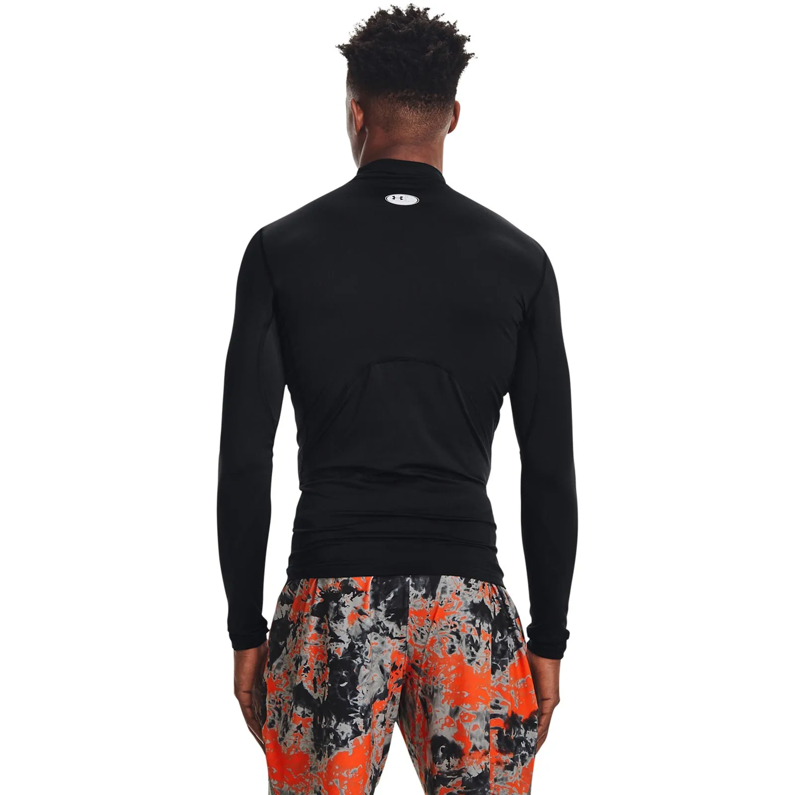 Late Breeze Air Move UA Mens CG Armour Comp Mock Black