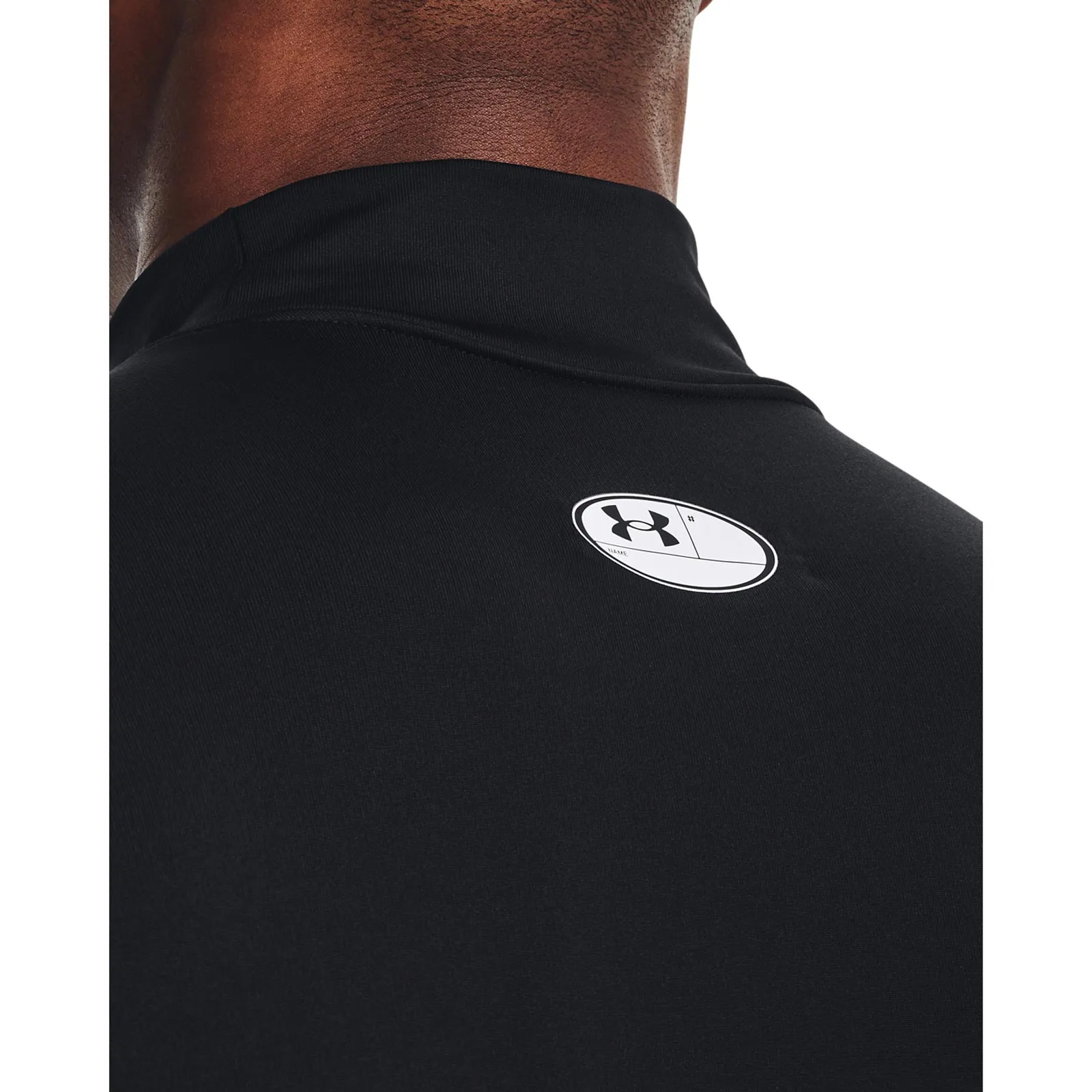 Still Soul UA Mens CG Armour Comp Mock Black
