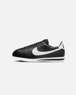 Nike Cortez Black/White Zero Drop Platform