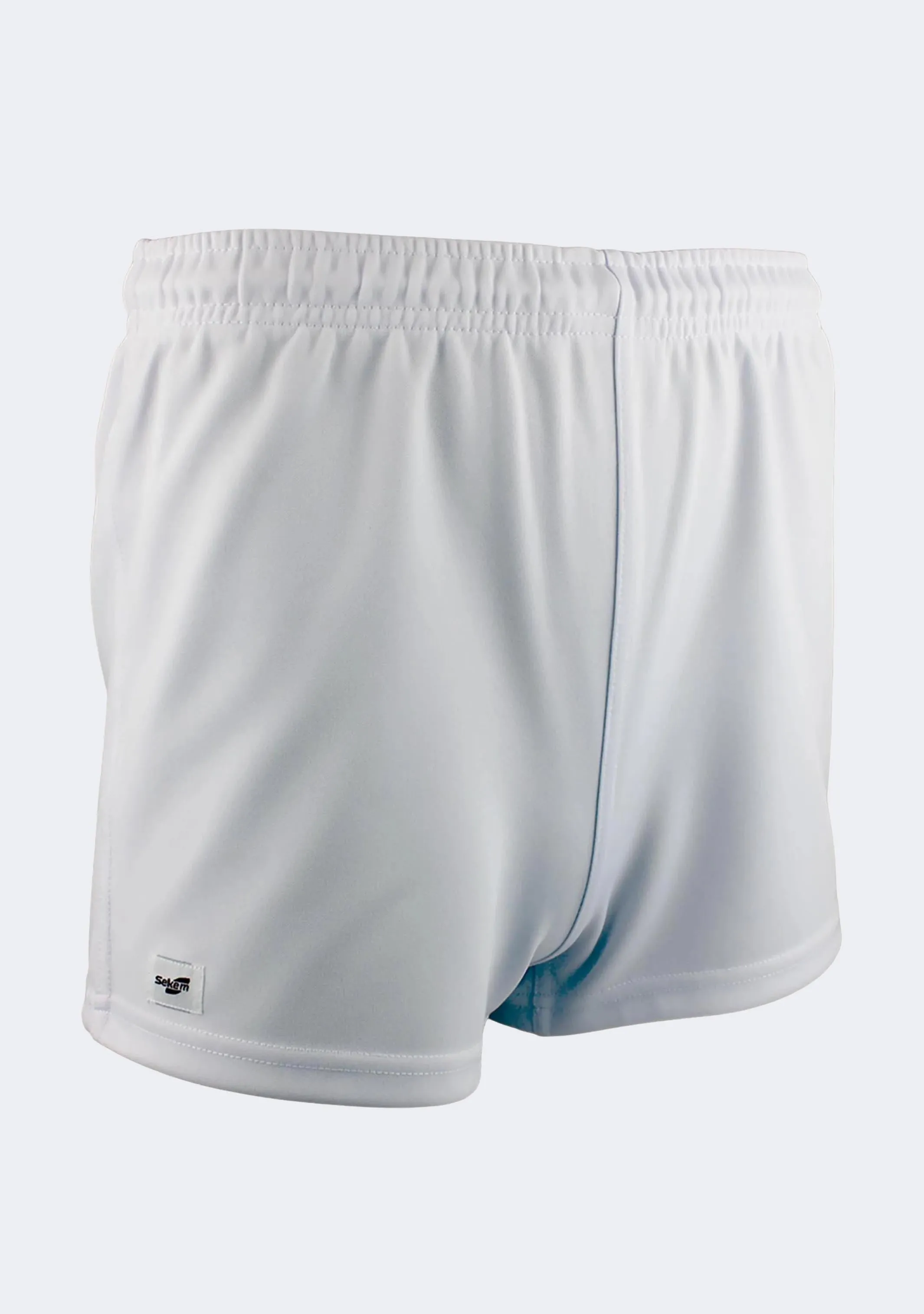 Burley Sekem Men's White Baggy Football Shorts Non Irritating Tagless fishing outfit