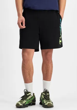 Champion Men's Ombre Script Jersey Shorts soft fit