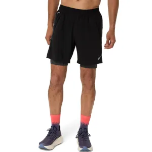 Abrasion Resistant Surface Active Days Asics Road Mens 7" 2N1 Shorts