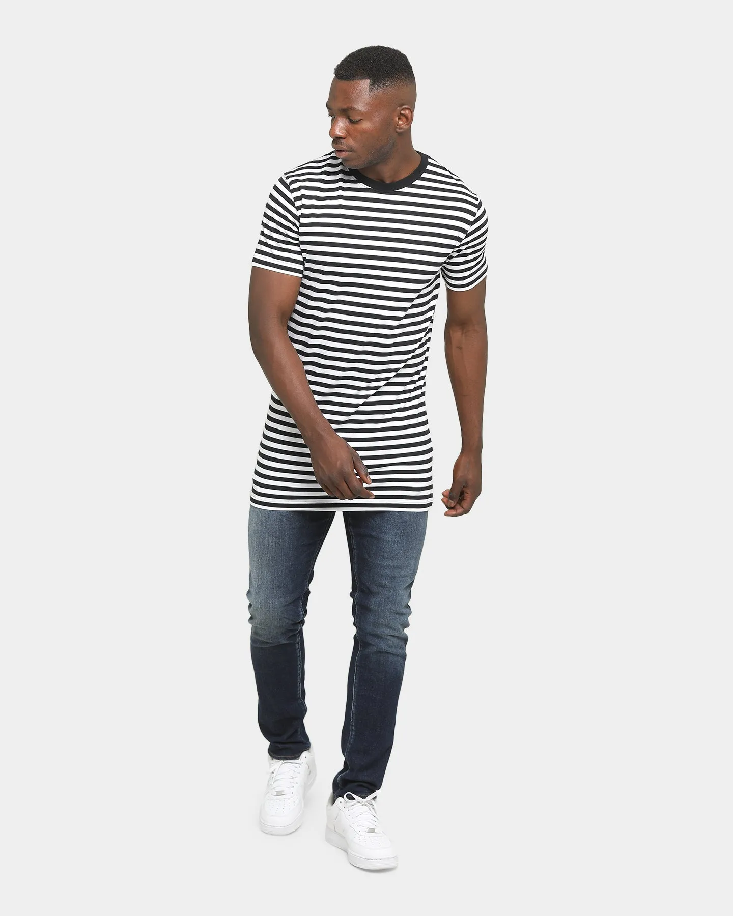 Well Made Legacy Tall T-Shirt V2 Black/White Soft Fit Wear tall size