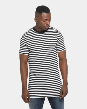 Well Made Legacy Tall T-Shirt V2 Black/White Stylish Fit