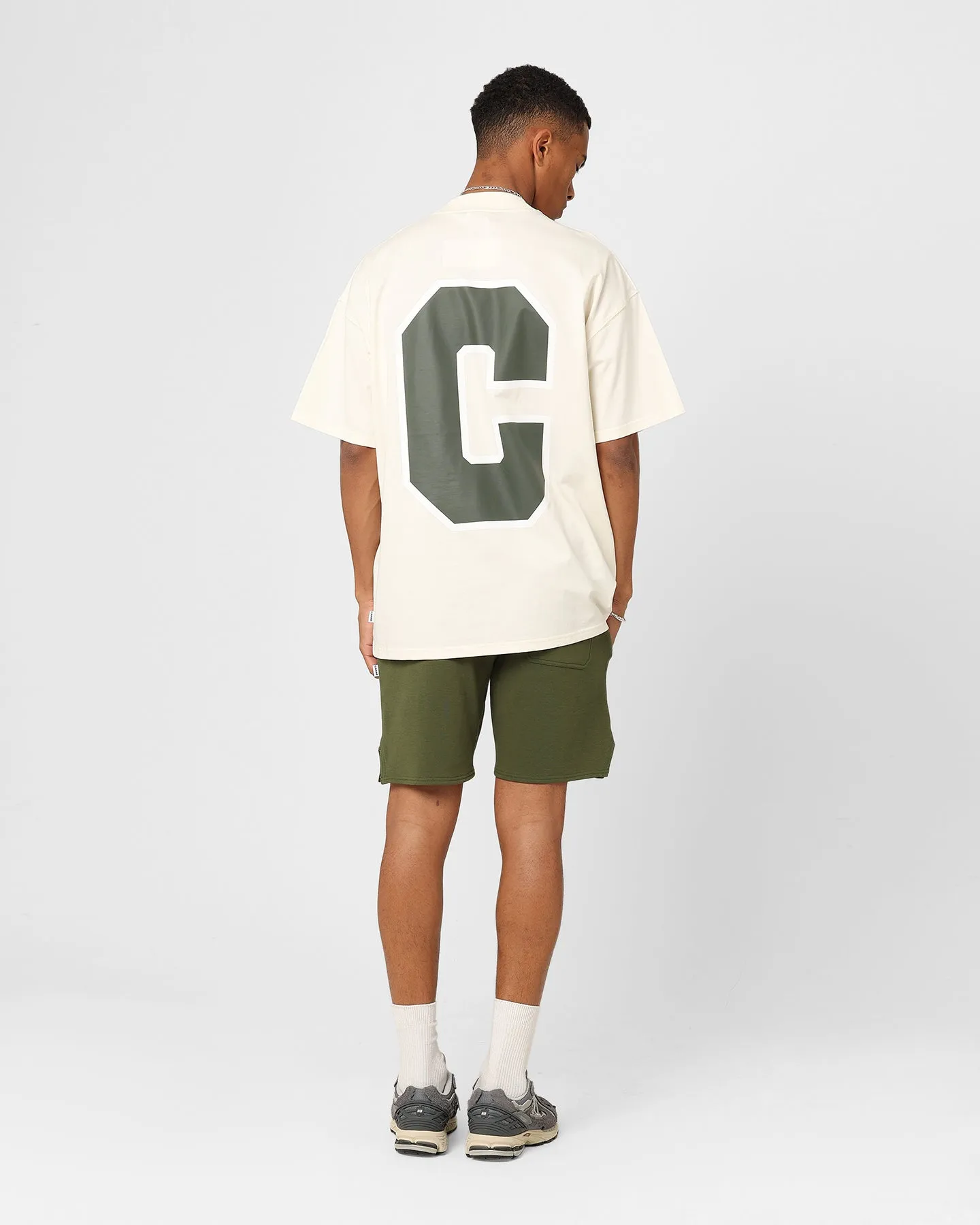 Simple Comfort Carre MVP Oversized T-Shirt Off White