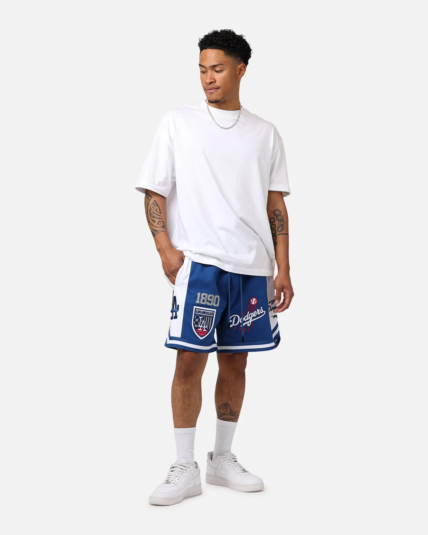 Smooth Fabric Pro Standard Los Angeles Dodgers Fast Lane Dark 2.0 Shorts Dodger Blue