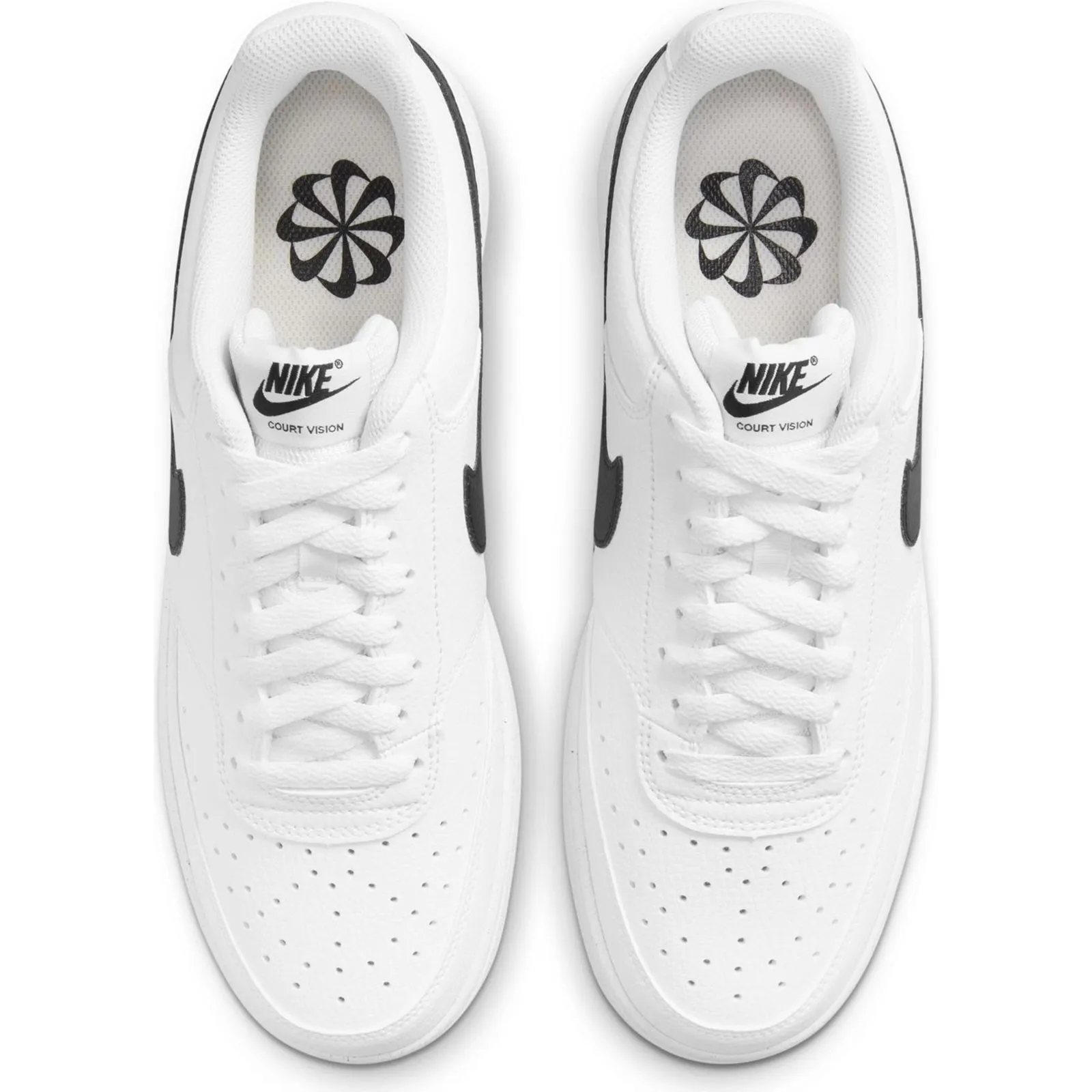 Nike Court Vision Low Next Nature Mens Shoes Non Restrictive Fit Design Field Power