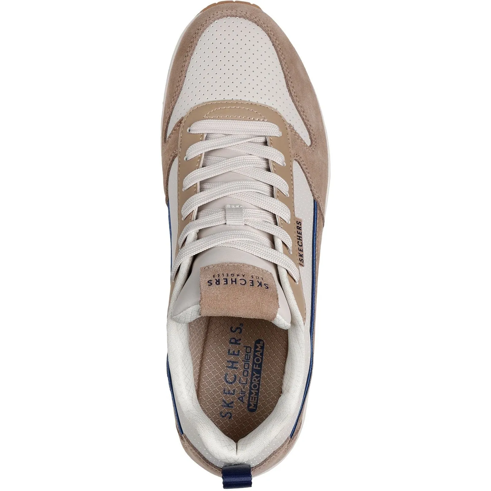 Skechers Mens Uno Stacre 2.0 Trainer Sand Hero Mode